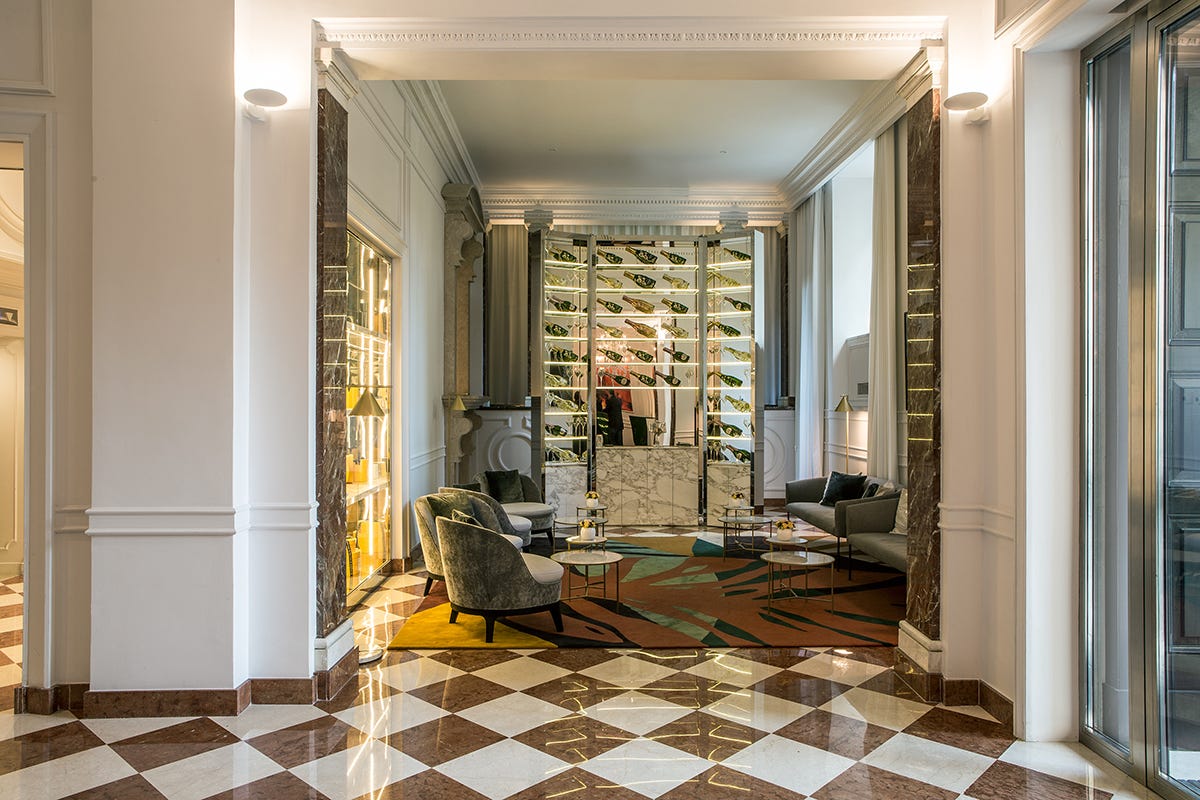 L’hotel è ospitato in un palazzo del diciannovesimo secolo  Sofitel Villa Borghese, dove Parigi abbraccia Roma
