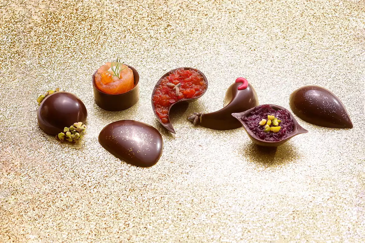 La linea Dolci Emozioni Dolci Emozioni, il cioccolato che non ti aspetti