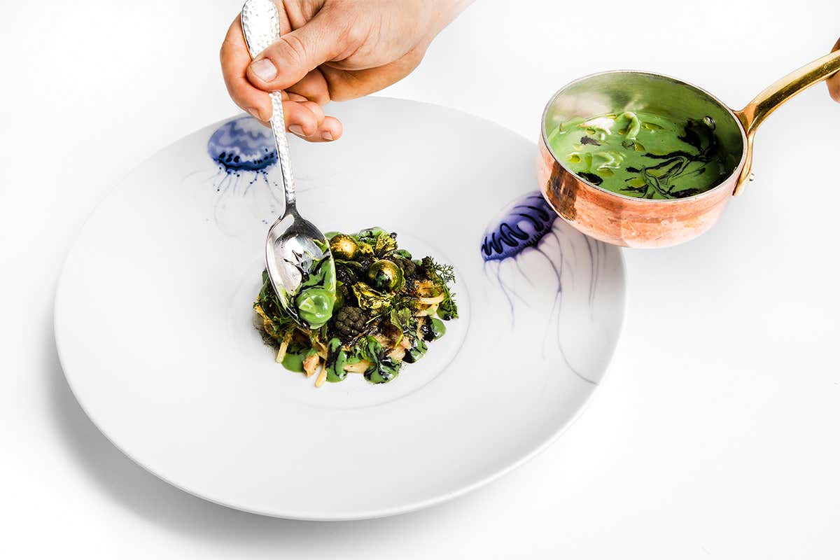 Spaghetti all’anguilla affumicata Spaghetti all’anguilla affumicata Spaghetti all’anguilla affumicata Spaghetti all’anguilla affumicata