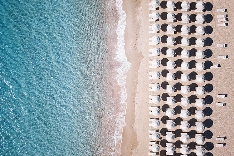 Spiagge semi-deserte in settimana in Sardegna
