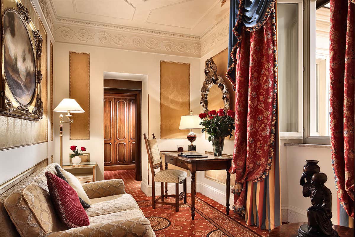 La living room della Junior Suite