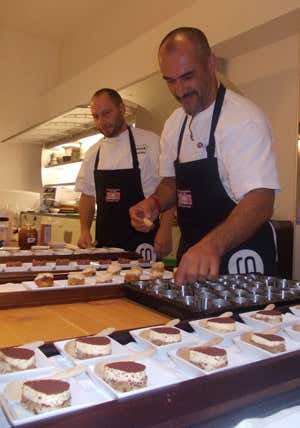 da destra:Stefan Unterkircher e Oskar Messner