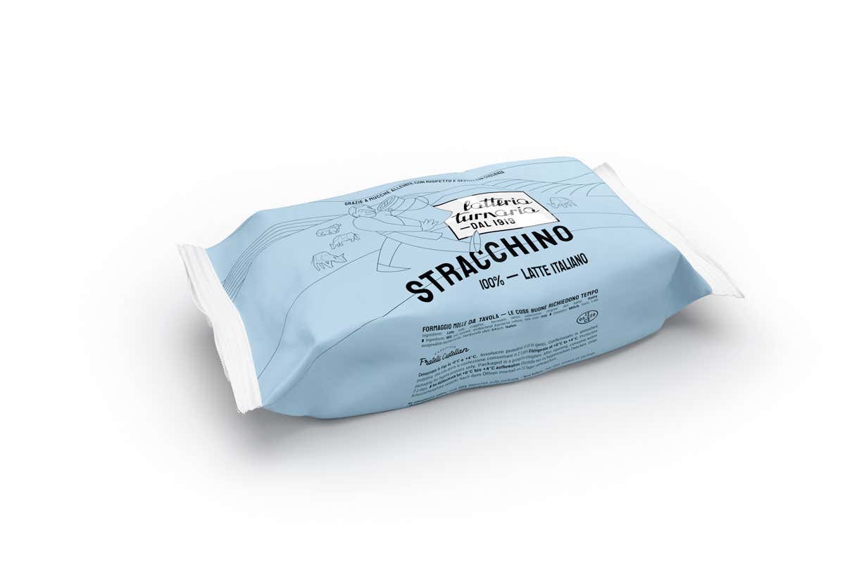  Stracchino Latteria Turnaria dal 1919 Caseificio Fratelli Castellan con la linea di formaggi Latteria Turnaria dal 1919 per l'Horeca