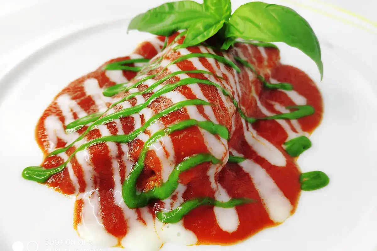 Strascinati di nonno Ernesto con leggero rag&ugrave; di pomodoro San Marzano&nbsp; Strascinati di nonno Ernesto con rag&ugrave; di San Marzano