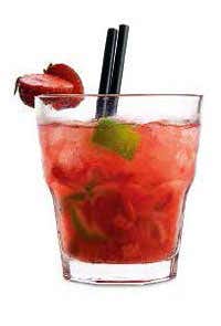 Strawberry Caipiroska Italia A Tavola