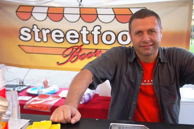 Massimiliano Ricciarini (Streetfood a Cagnes Sur Mer I prodotti italiani arrivano Oltralpe)