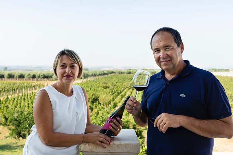 Silvana Raniolo e Giovanni Calcaterra - Sud 2018 di Tenuta Bastonaca Un rosso intrigante e complesso