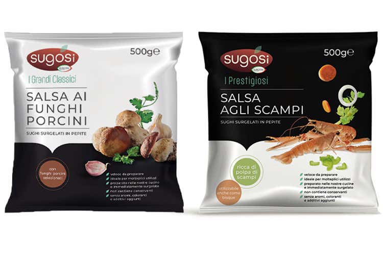 I Sugosi ai Funghi Porcini e i Sugosi agli Scampi - I Sugosi antispreco di Surgital Qualità e rapidità al ristorante