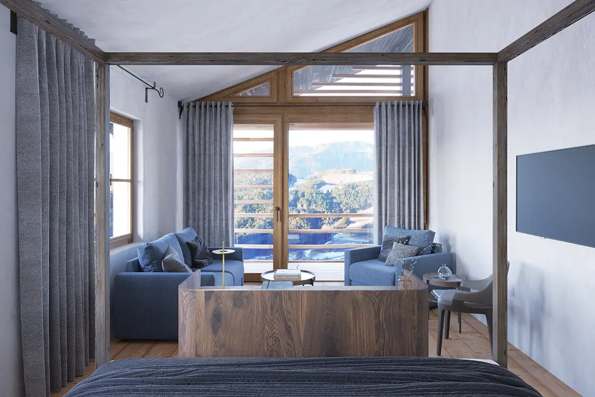 Suite Krîssbrunn Castel Steinbock: 12 suite, 3 ristoranti, una tenuta del 1750