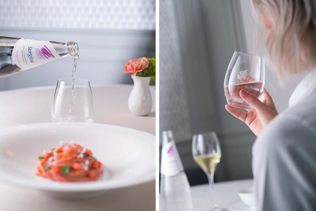 Surgiva, l’acqua dell’alta ristorazione e degli alberghi più esclusivi Surgiva, l’acqua dell’alta ristorazione e degli alberghi più esclusivi