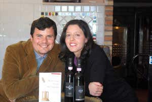 Flavio Castaldo con la moglie Antonella Lonardo