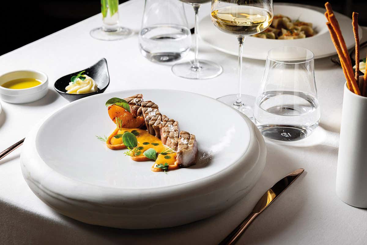 Aleph Rome, scopri il nuovo menu estivo dello Sky Blue Restaurant