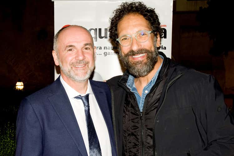 Luca Lisi e Federico Quaranta (Alla fiera del tartufo di Acqualagna Premi per Uliassi e Cucinelli)