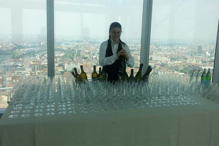 Taste, da ristorante didattico a lounge bar per il periodo di I Maestri del Paesaggio Taste, da ristorante didattico a lounge bar per il periodo di I Maestri del Paesaggio