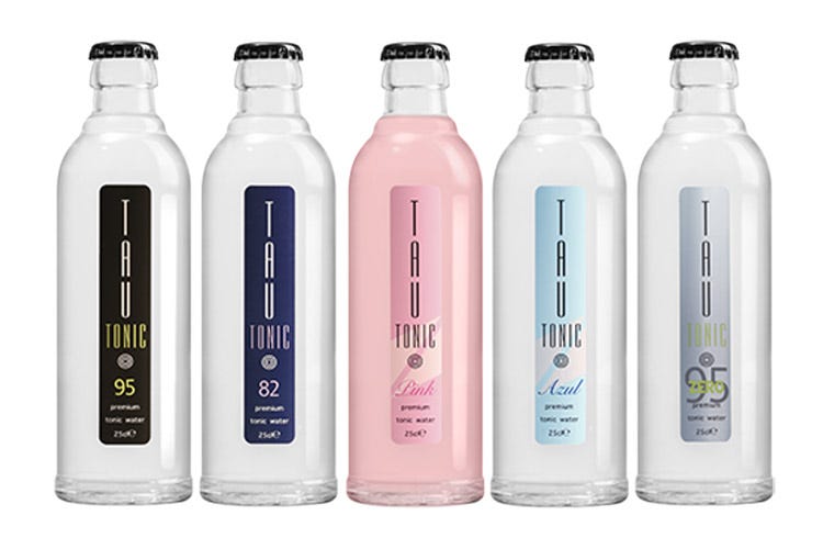 Le cinque varietà di acqua del Gruppo Biscaldi (Tautonic Premium Tonic Water 5 varietà firmate Gruppo Biscaldi)