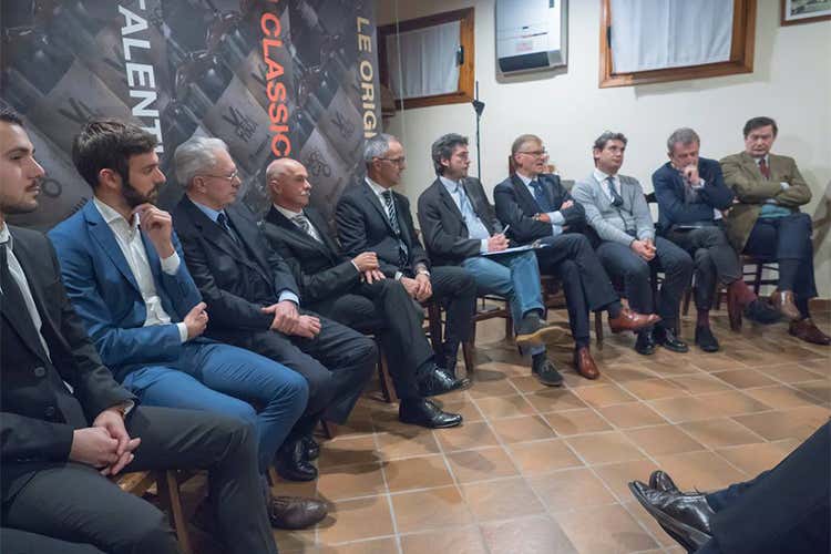 Tavola rotonda in casa Fratelli Brunello La grappa tra cultura e territorio