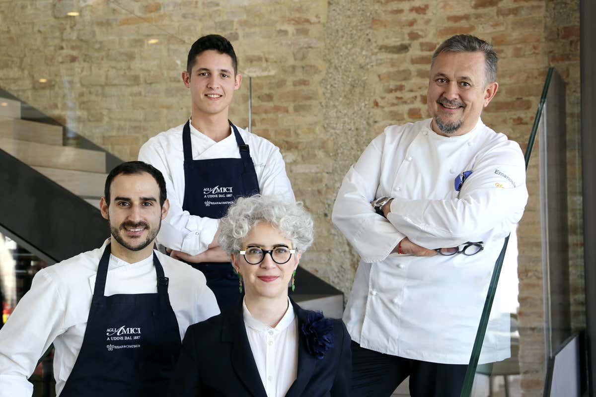  Il team, sia della cucina sia in sala, &egrave; giovane: simbolo dell&rsquo;impegno nei confronti delle nuove generazioni Agli Amici Dopolavoro la nuova proposta gourmet di JW Marriott Venice Resort