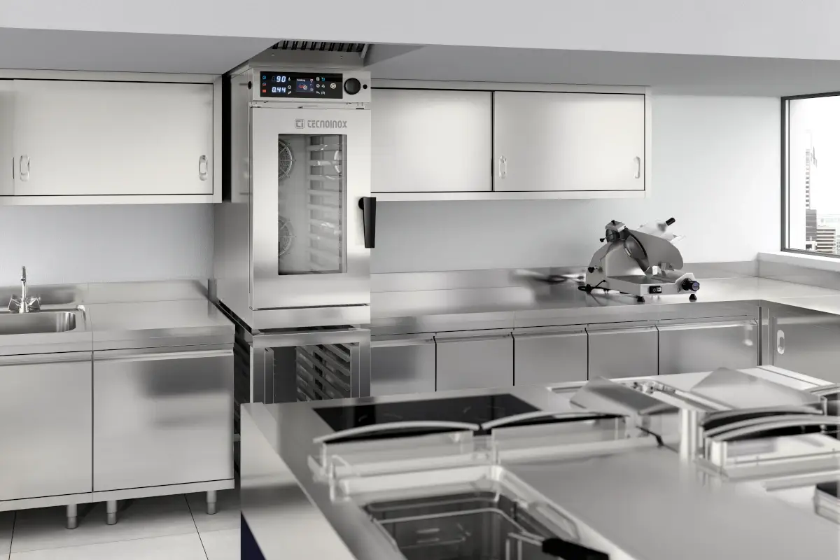 Tecnocompact, combi digitale dal design compatto proposto da Tecnoinox 