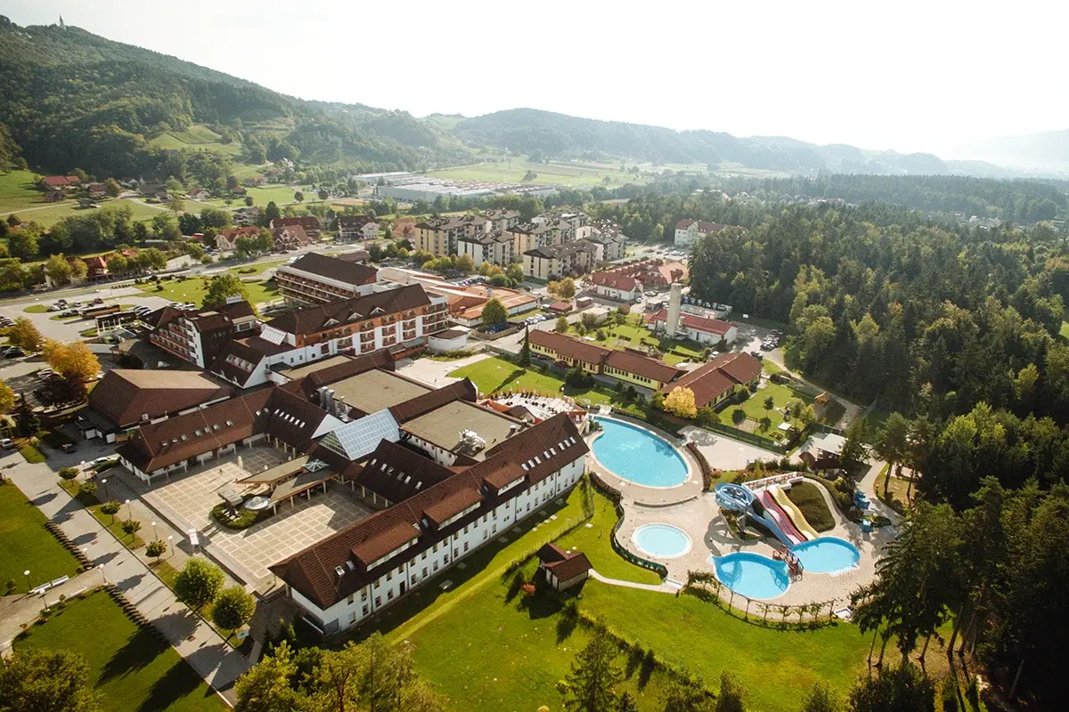Le Terme Zrece in Slovenia con 2 hotel 4 stelle e i 10 appartamenti nel bosco Relax e bambini non vanno d&rsquo;accordo? Alle terme s&igrave;!