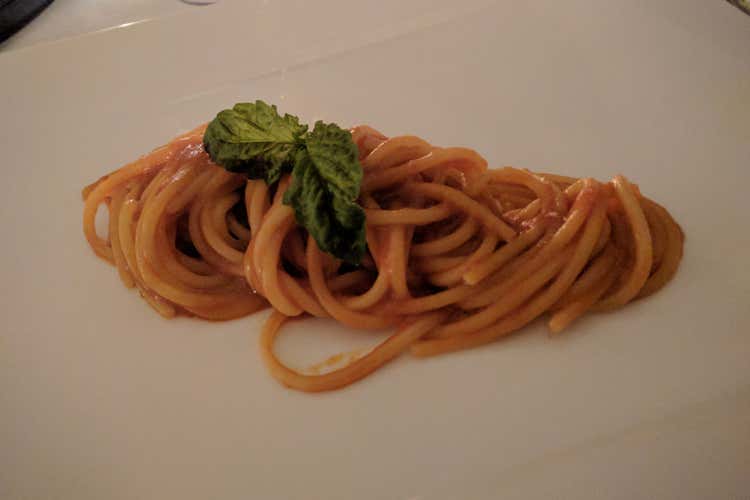 22 volte pomodoro (Terrazza Bosquet, gusto e accoglienza Dalla cucina piatti attenti all&rsquo;estetica)