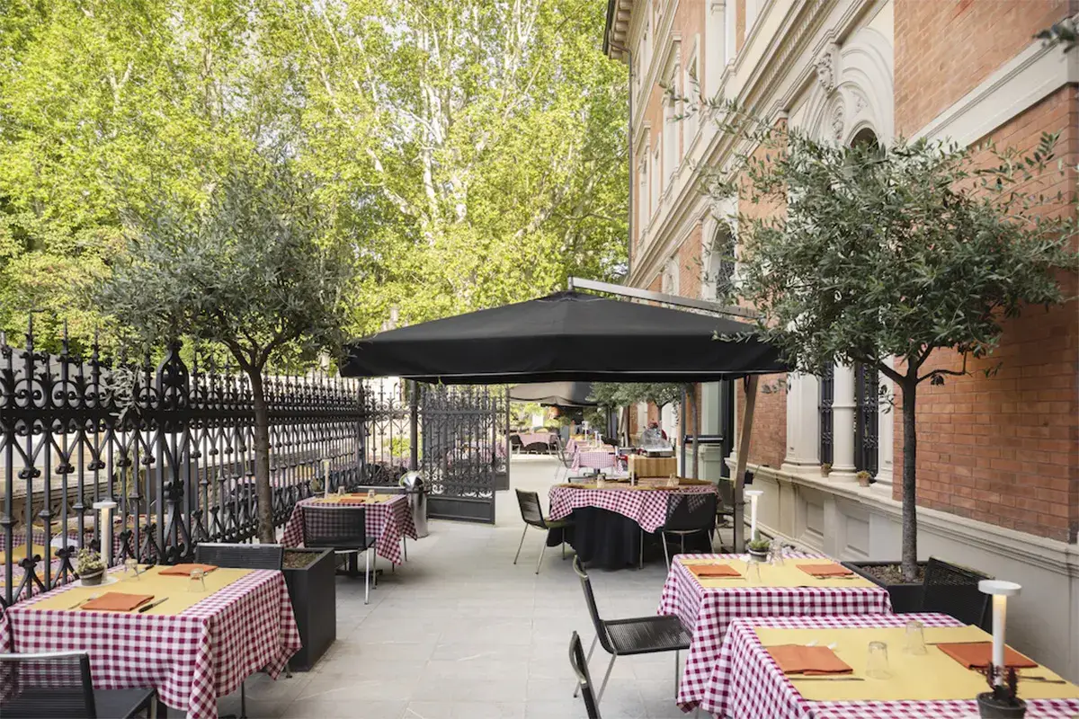 La terrazza di Pizzeria I Portici