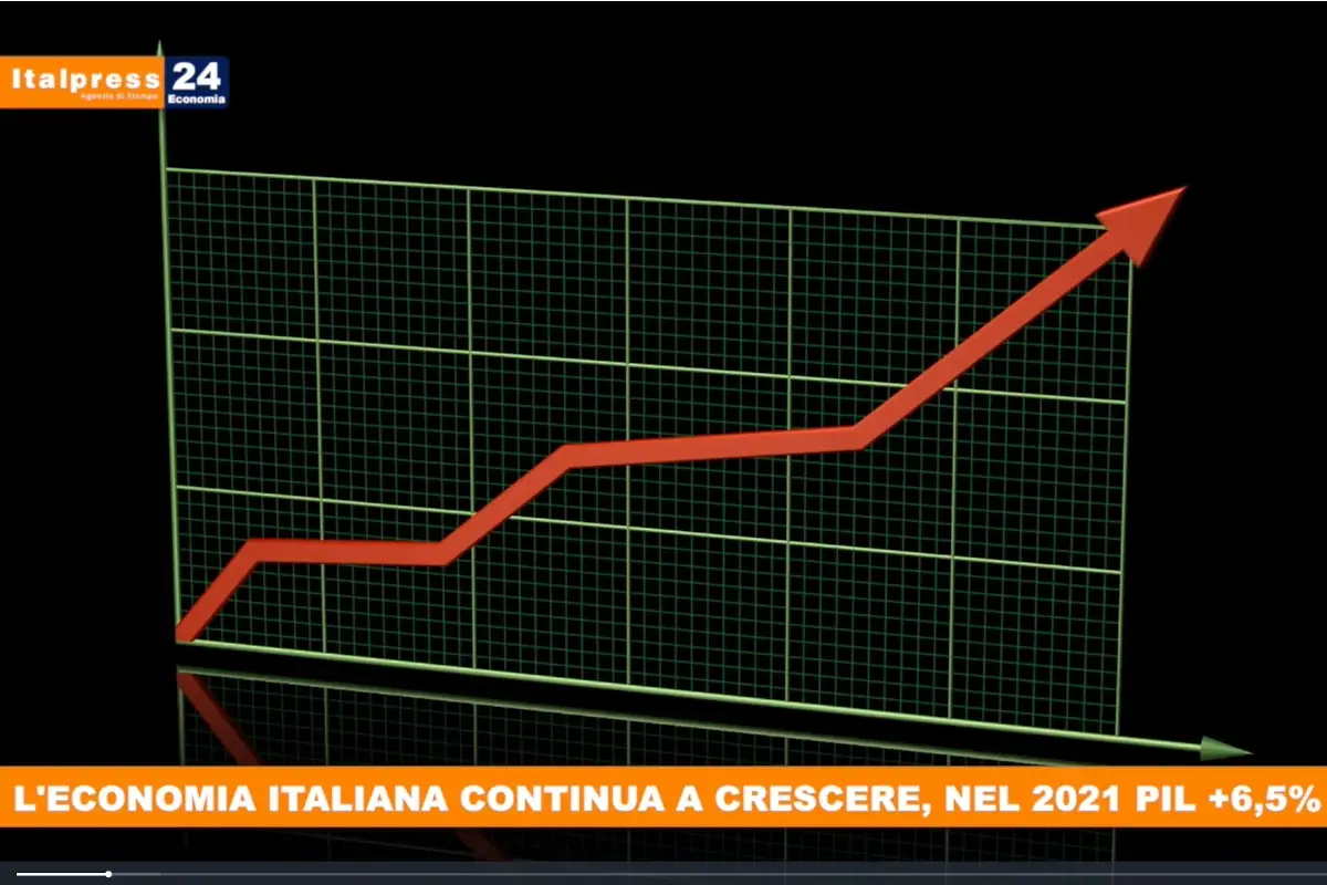 Il Pil dell'Italia continua a crescere ma &egrave; frenato dall'agroalimentare [TG Economia]: L'economia italiana continua a crescere, nel 2021 Pil&nbsp; 6,5%