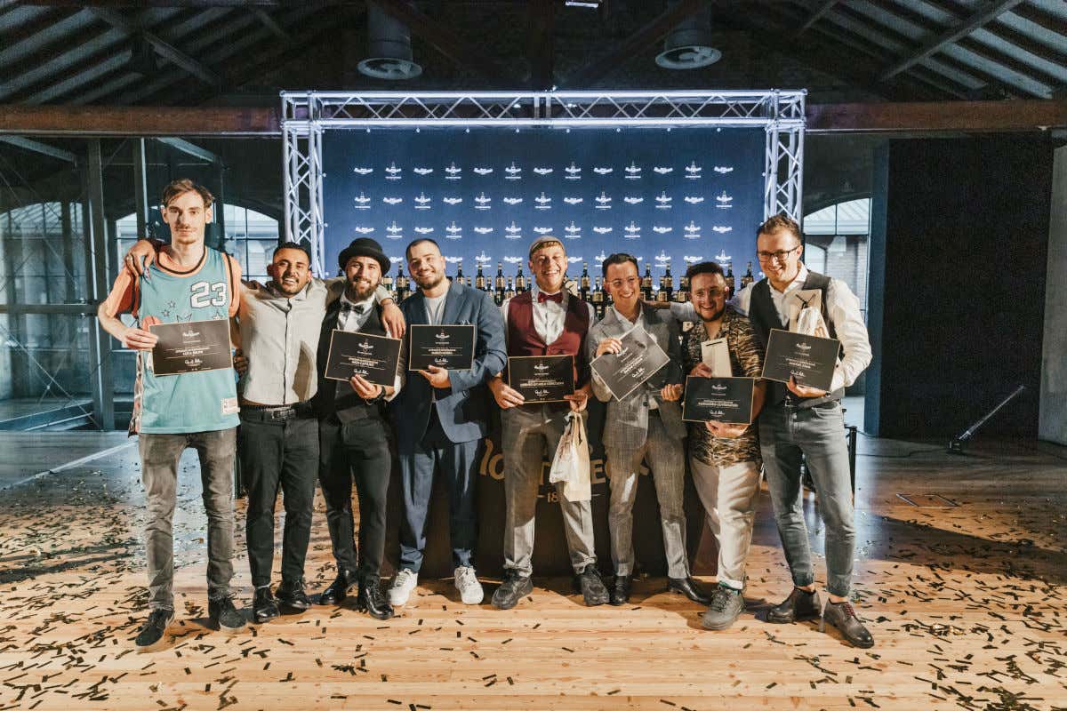 I concorrenti della finale italiana di The Vero Bartender 2022 