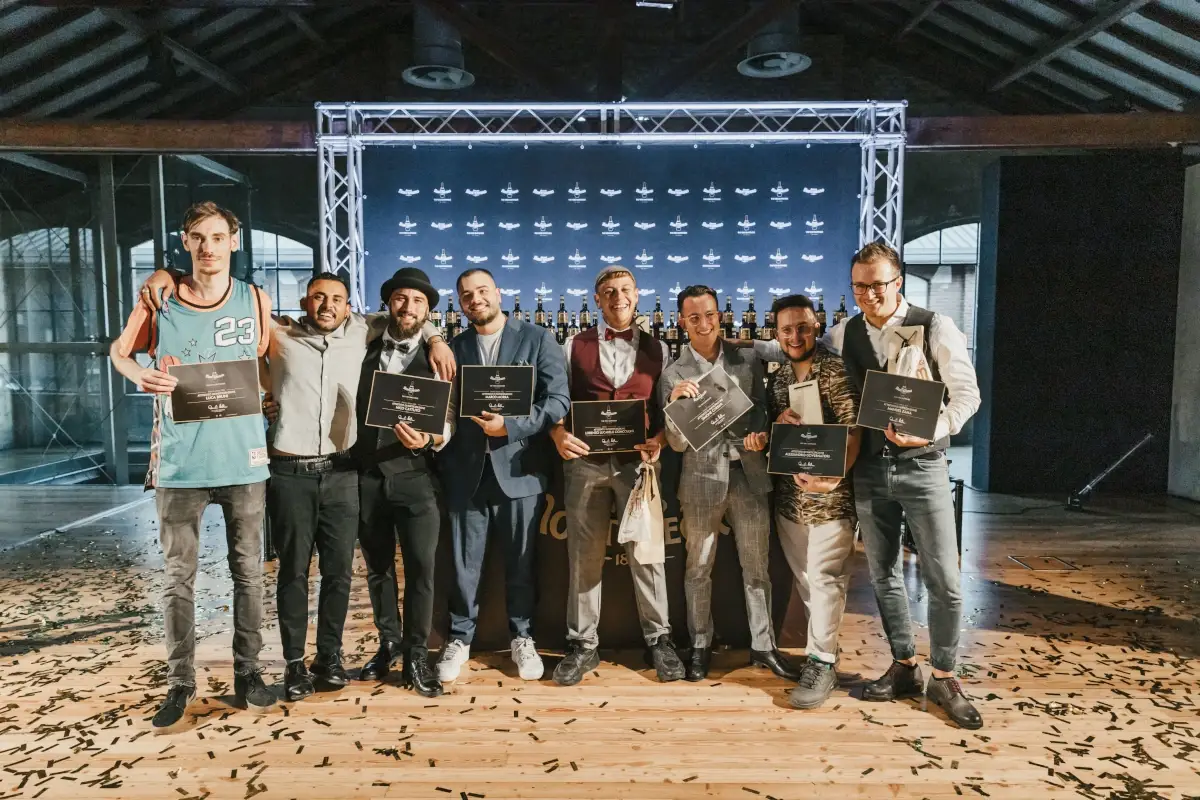 I concorrenti della finale italiana di The Vero Bartender 2022 