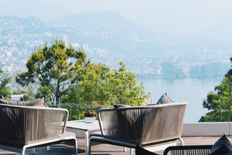 L’estate di The View Lugano Al TreCinqueZero cucina Ayurvedica