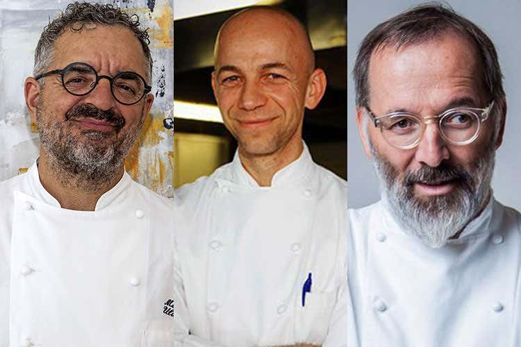 Mauro Uliassi, Riccardo Camanini e Norbert Niederkofler (The World's 50 Best Restaurants 51-120, tre new entry italiane)