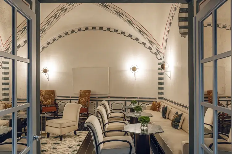 Lo studiolo. Foto: Mattia Aquila The Palace Firenze, nuove suite e camere per il “salotto” della città