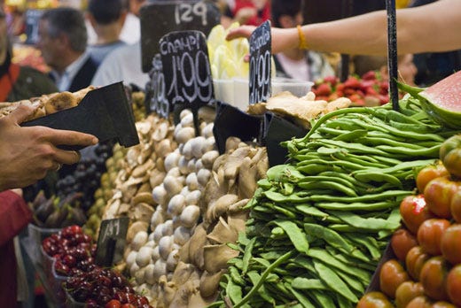 In salita i prezzi dei prodotti alimentari 
+3% per la frutta, +10% per i vegetali