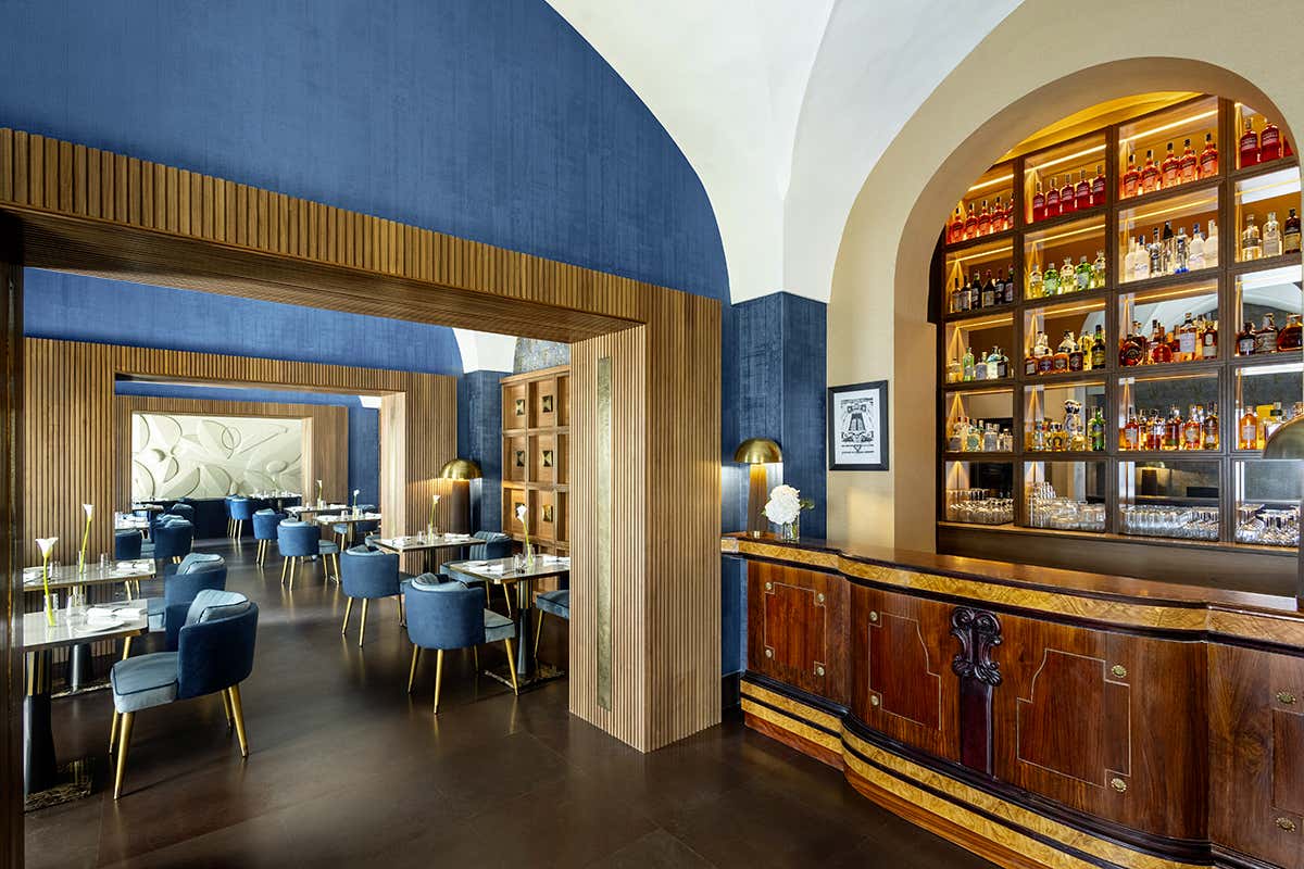 Il Ristorante "Godot" e il cocktail bar situato nella lobby: un viaggio sensoriale tra alta cucina e design ricercato