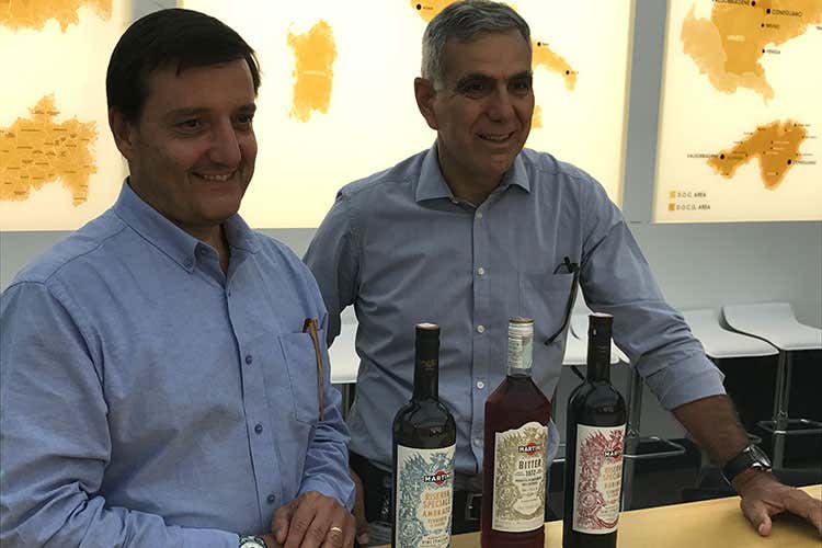 Ivano Tonutto e Beppe Musso - Torino, Casa Martini e Magorabin celebrano l'aperitivo italiano