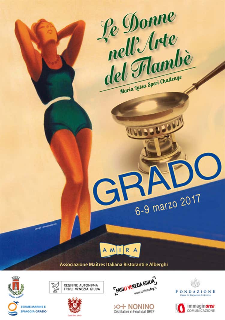 Torna Le donne nell'arte del flamb&eacute;  Il consorso di Amira tutto al femminile