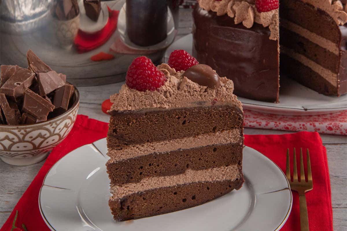 Torta al doppio cioccolato e peperoncino Torta al doppio cioccolato e peperoncino