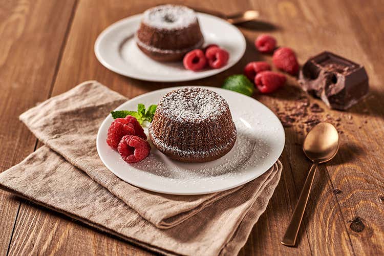 Tortino al cioccolato Schär Nuovo dessert senza glutine Tortino al cioccolato Schär Nuovo dessert senza glutine