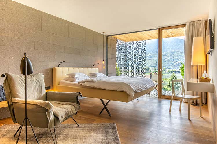 Suite Veranda - Trattamenti di bellezza al vino all&rsquo;Hotel Muchele di Postal