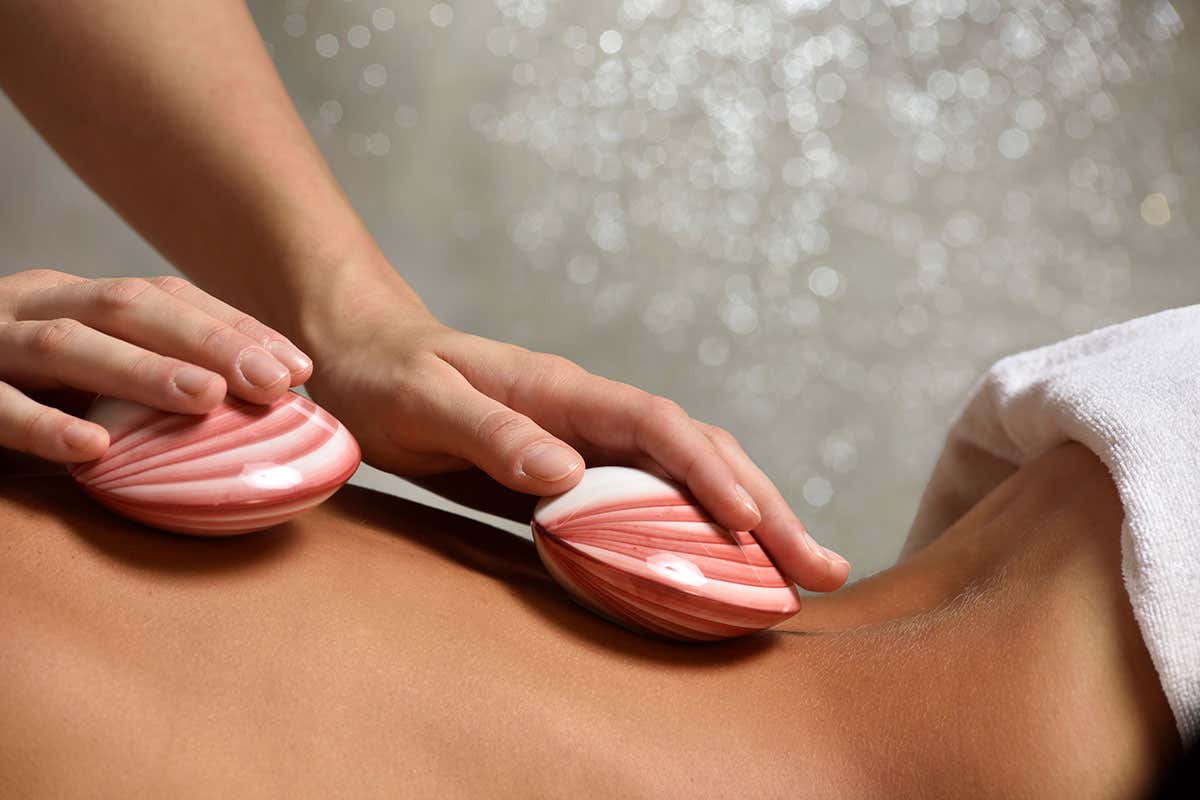 Trattamento con conchiglie Borgobrufa, il posto giusto per chi cerca quiete e relax