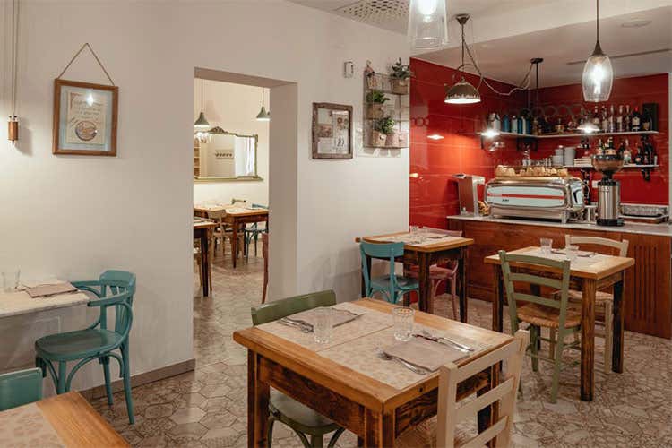 Gli interni della trattoria - Trattoria da Me a Bologna Fra la via Emilia&hellip; e il West