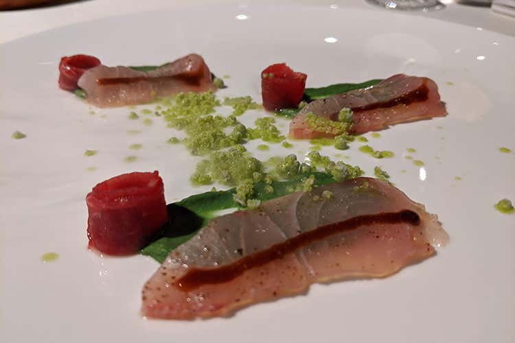 Prospettiva San Salvatore - Cucina mediterranea d'autore Lo zampino di Solofra al Savoy Beach