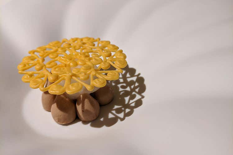 Piatto Fiore - Cucina mediterranea d'autore Lo zampino di Solofra al Savoy Beach