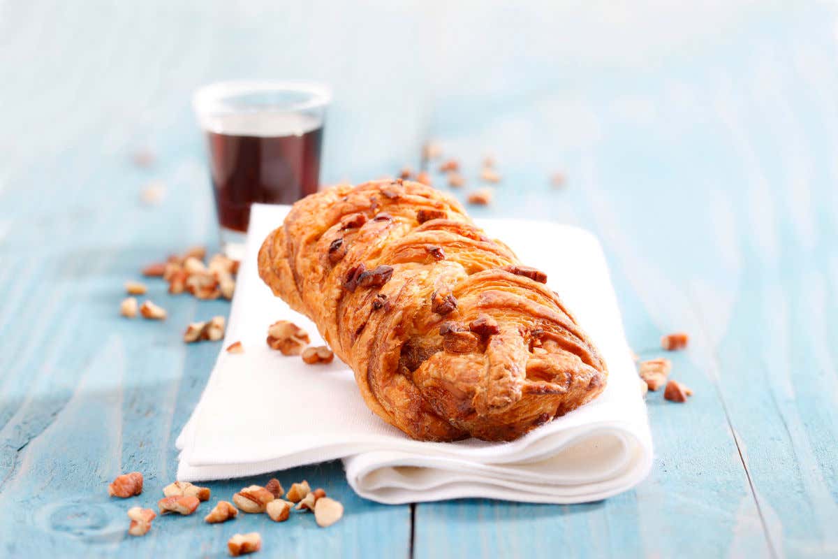 Treccia noci pecan vegana Credito foto: Gourmand Pastries 