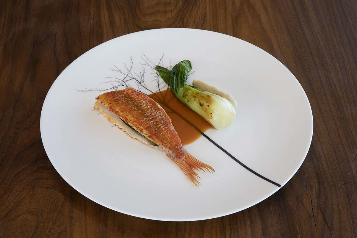 Triglia di scoglio finocchio e bieta Sulìa House, in Gallura il più piccolo Hilton del mondo