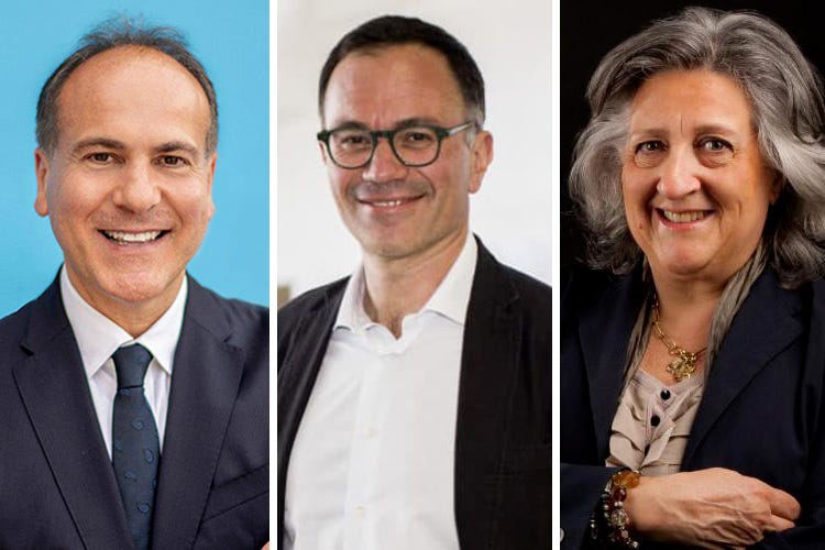 Gianfranco Battisti, Armando Brunini e Magda Antonioli (Turismo 2019, presenze in crescita E per quest'anno atteso un  3%)