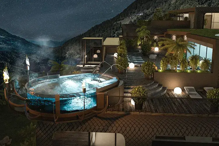 La nuova Rooftop Spa immersa nella natura dell&rsquo;Alto Adige