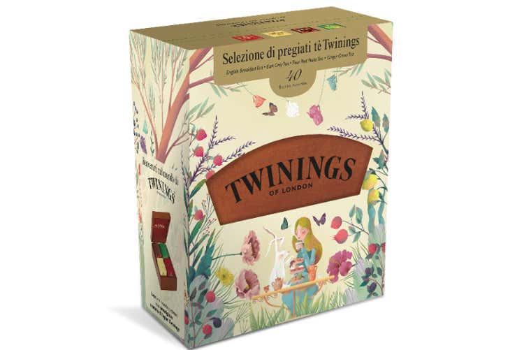 (Con Twinings Natale fiabesco e gustoso Scatole artistiche per t&egrave; e infusi)