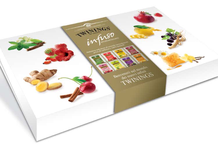(Con Twinings Natale fiabesco e gustoso Scatole artistiche per t&egrave; e infusi)