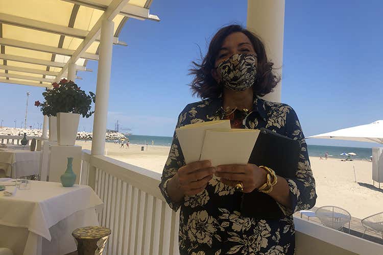 Katia Uliassi - Meno piatti, ma qualit&agrave; intatta La ripartenza sprint di Uliassi