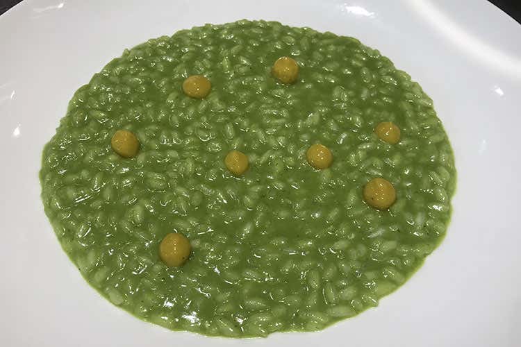 Risotto con gel di agrumi (Una campagna a tutto campoper imparare a conoscere il riso)